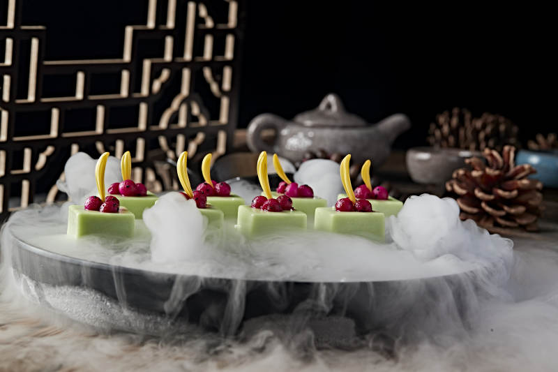 冰镇哈密瓜果冻豆腐