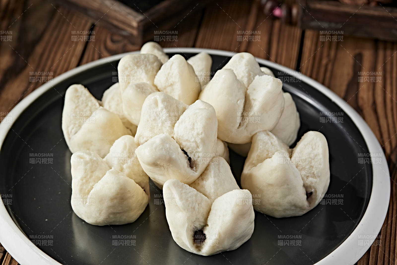 美味港式茶餐叉烧包