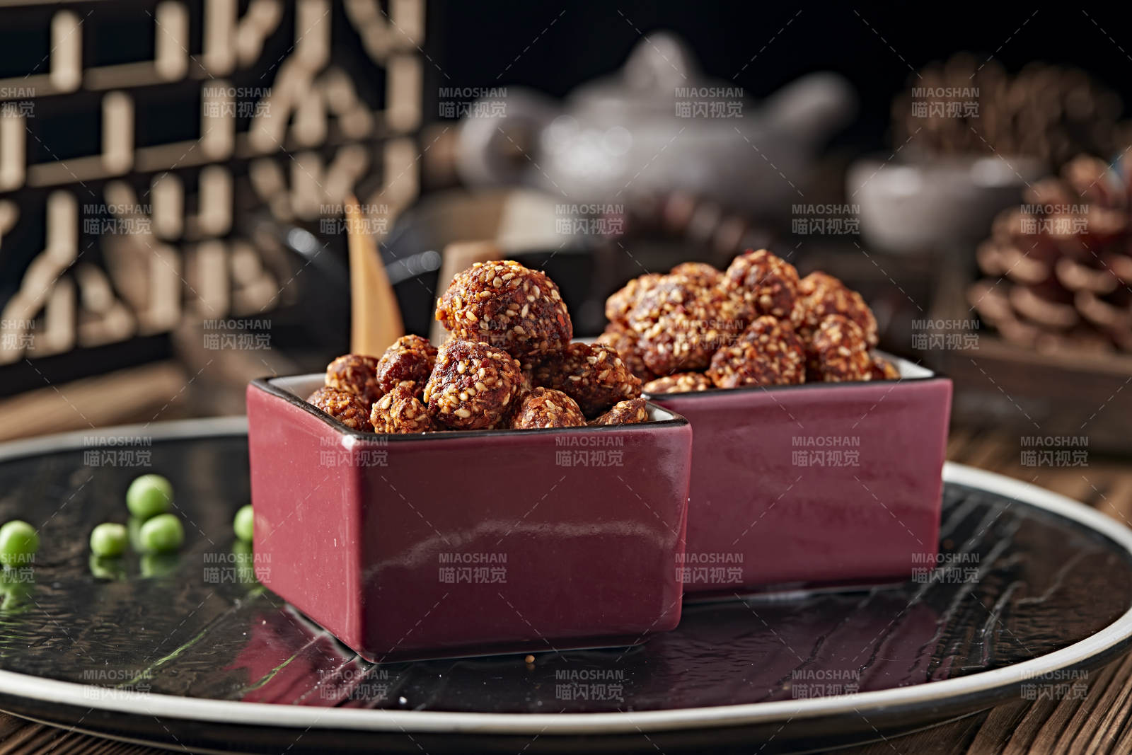 美味涼菜芝麻麻辣牛肉粒