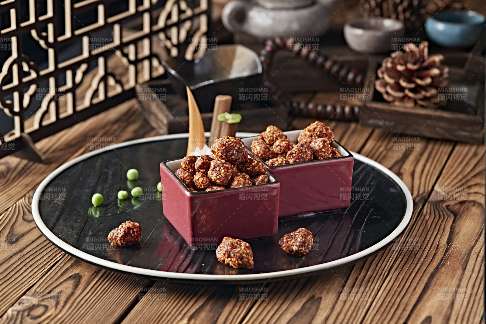 美味涼菜芝麻麻辣牛肉粒