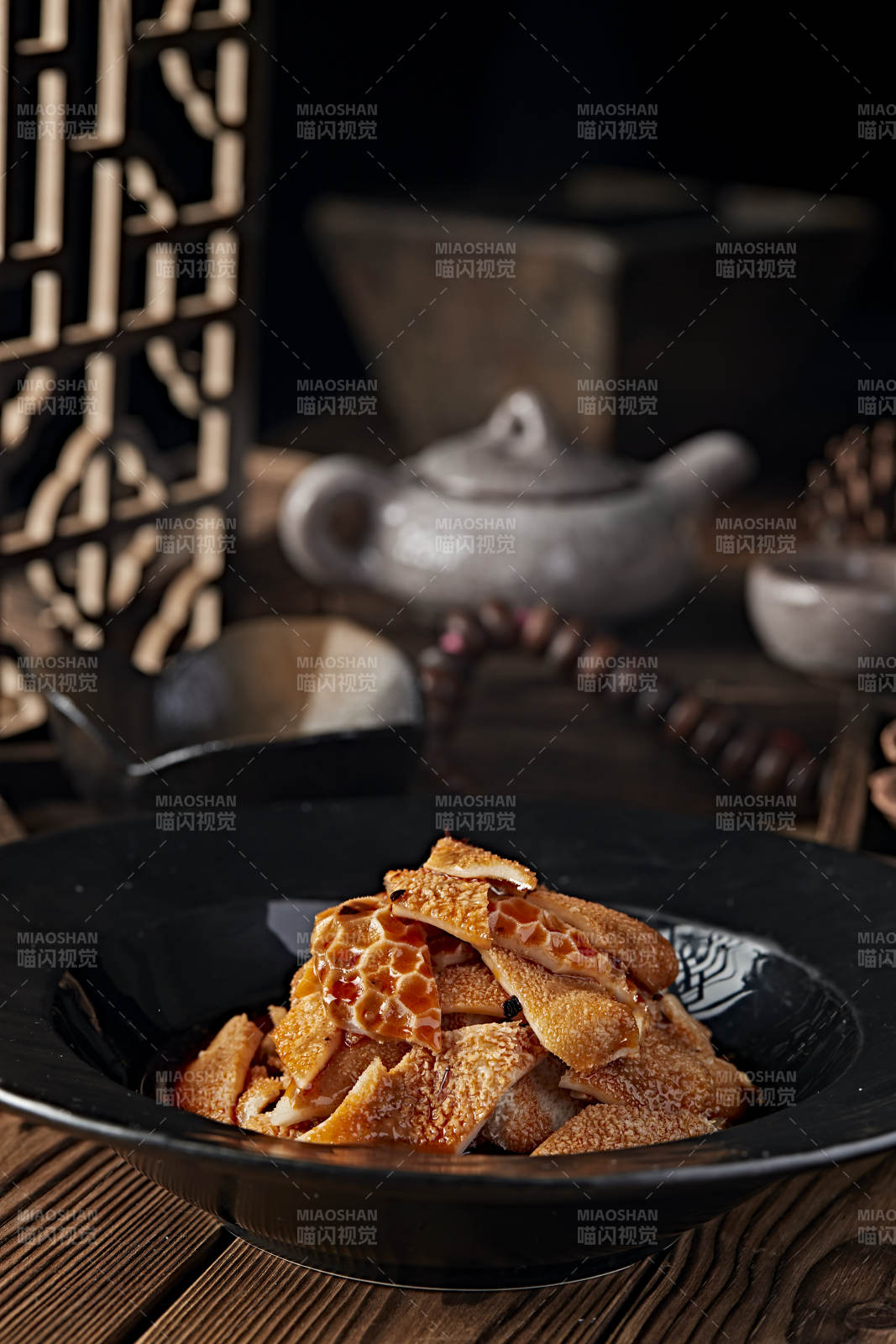 澆汁白水煮羊肚