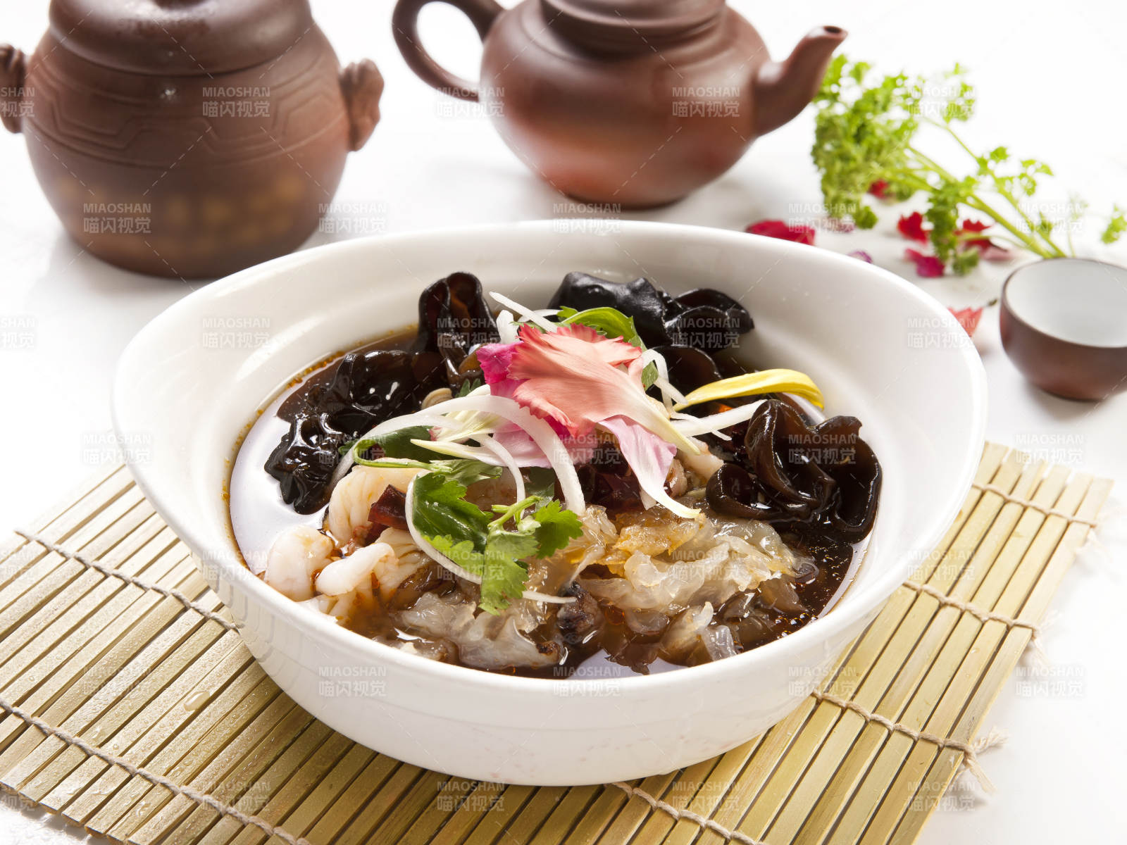 老醋銀耳木耳海蜇花