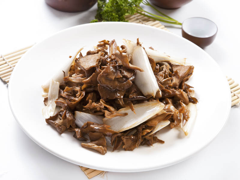 葱煲山珍菌