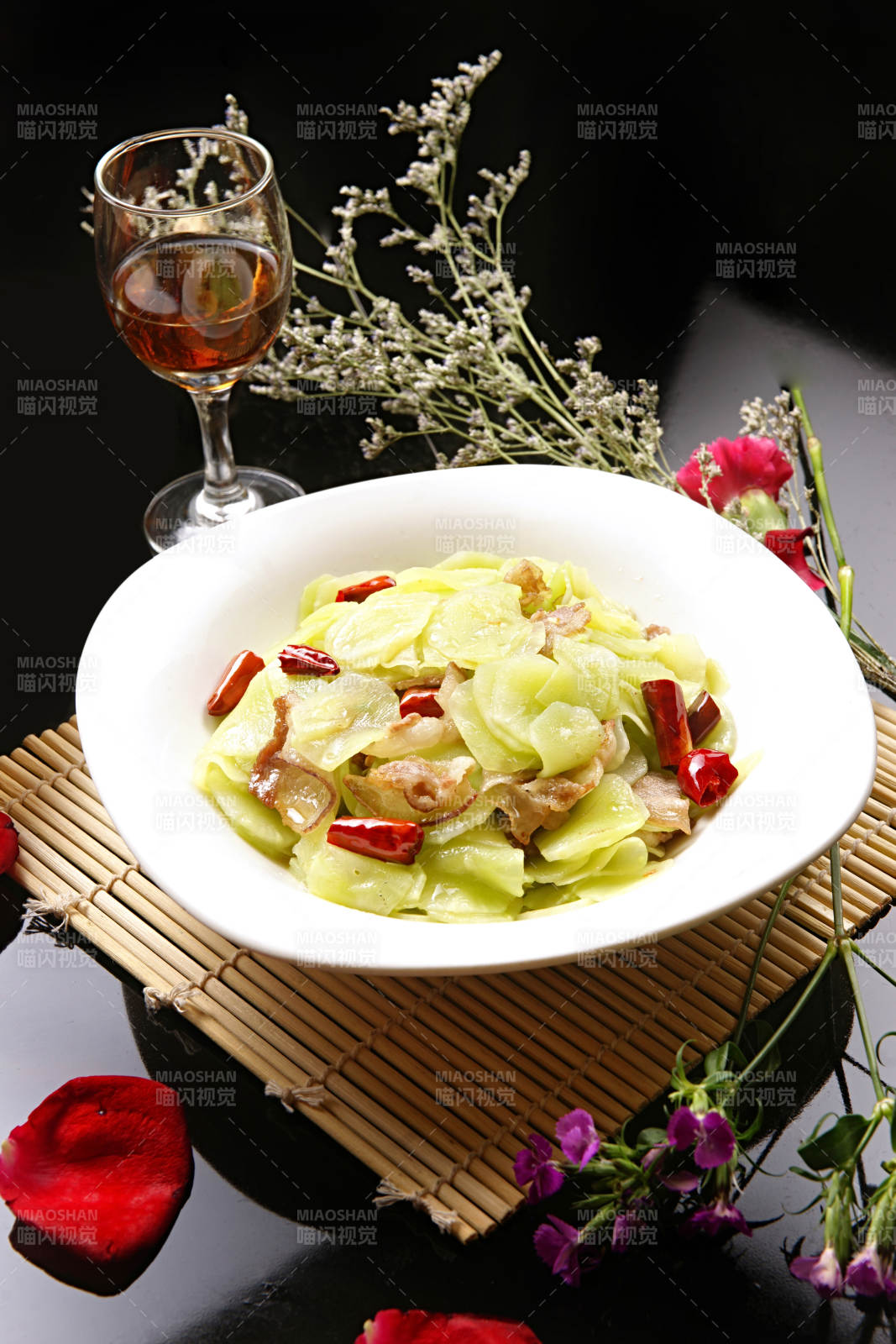 香辣五花肉炒脆筍