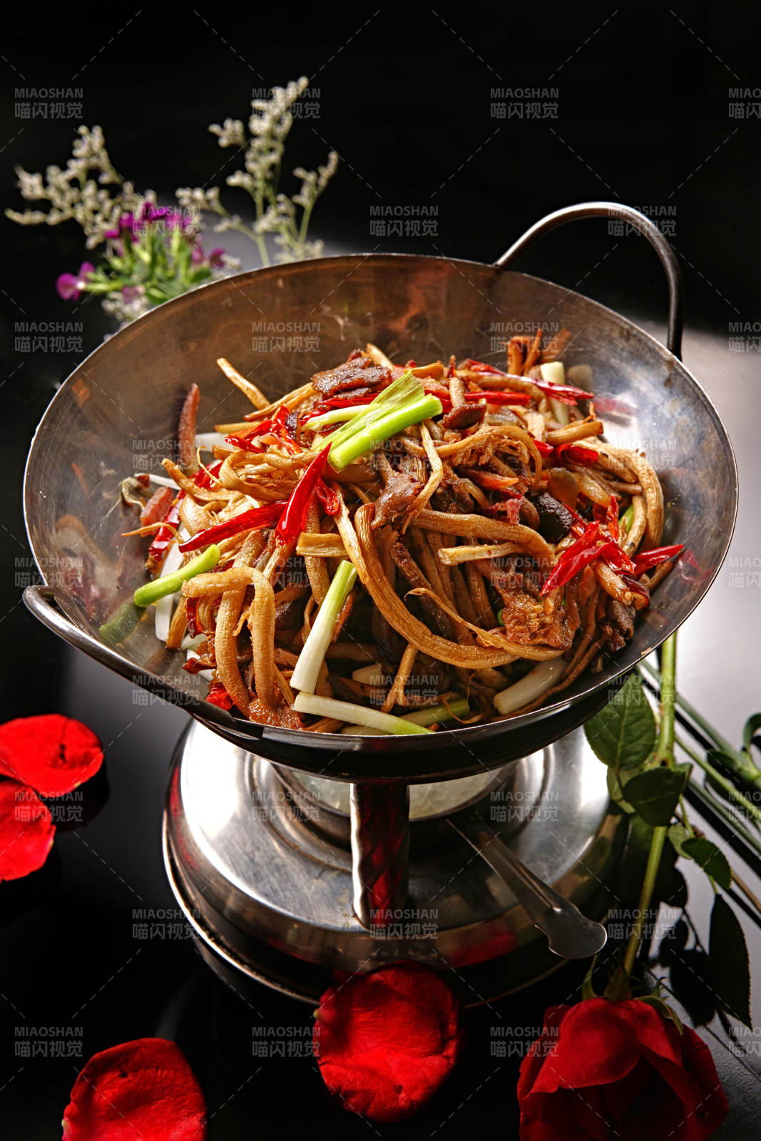 锅仔猪肚茶树菇