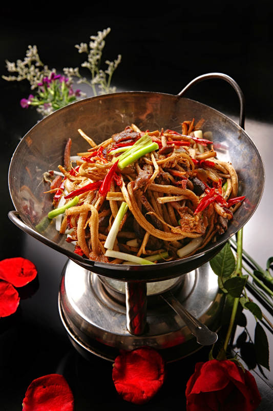 锅仔猪肚茶树菇