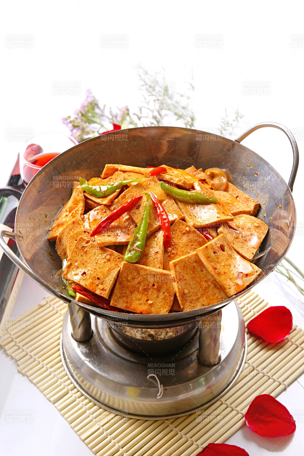 锅仔香辣千页豆腐