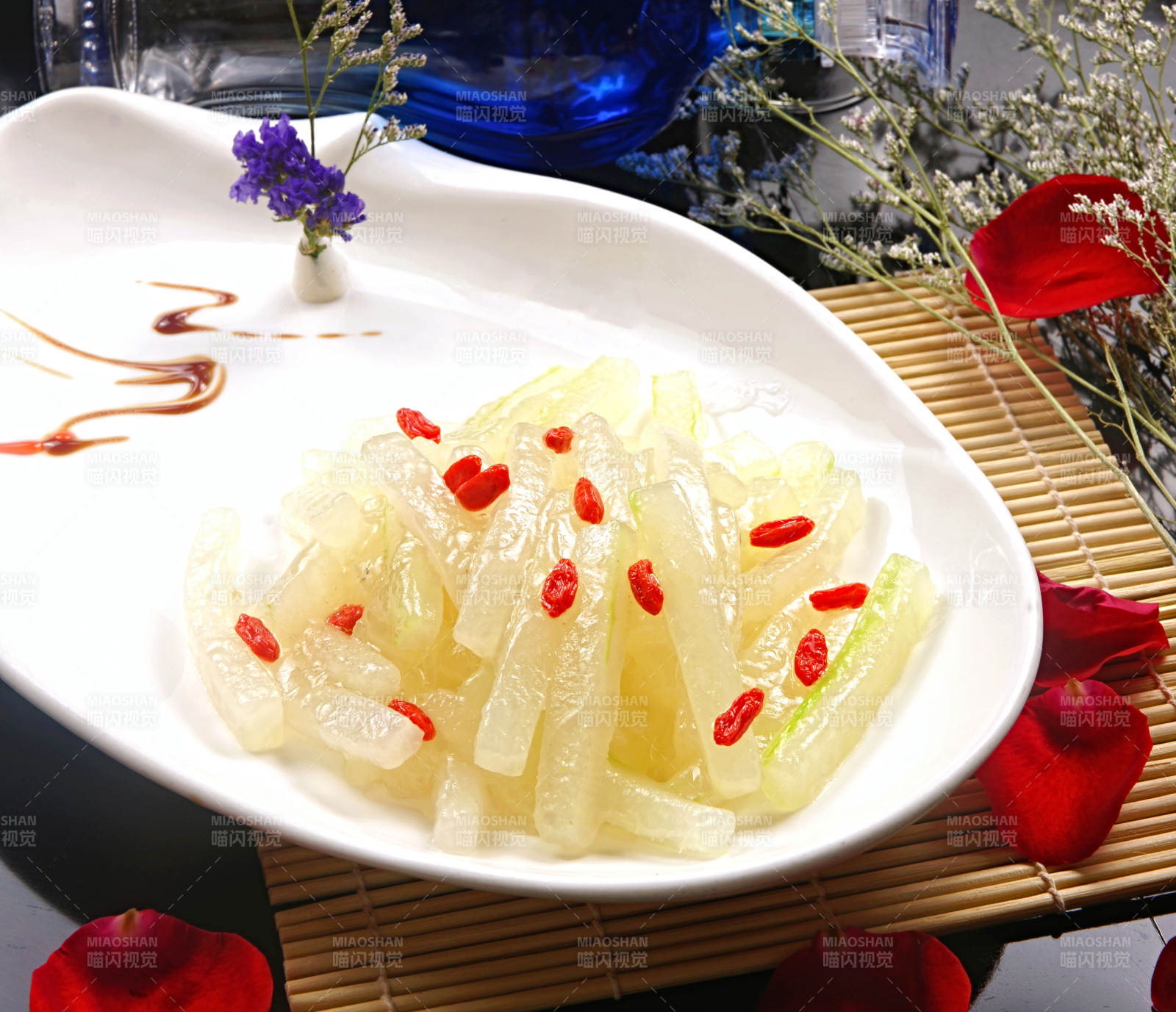 枸杞蜜汁冬瓜条