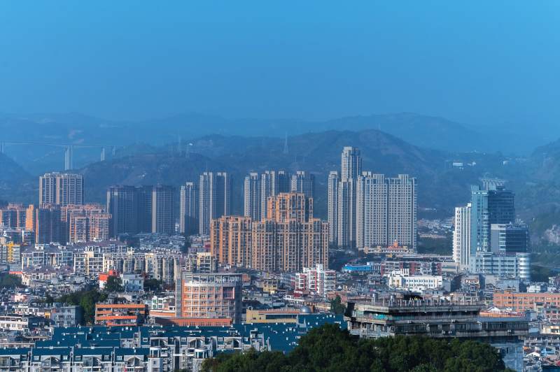 福鼎城市天际线