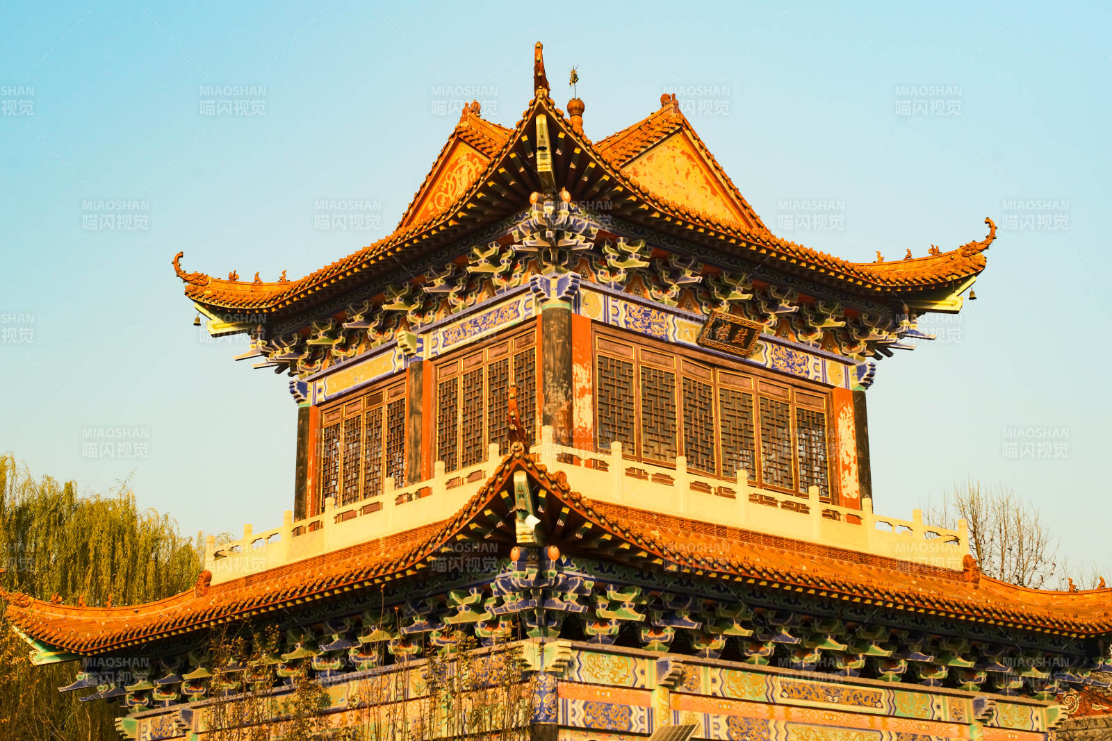 霸州大悲禅寺—古塔飞檐映蓝天