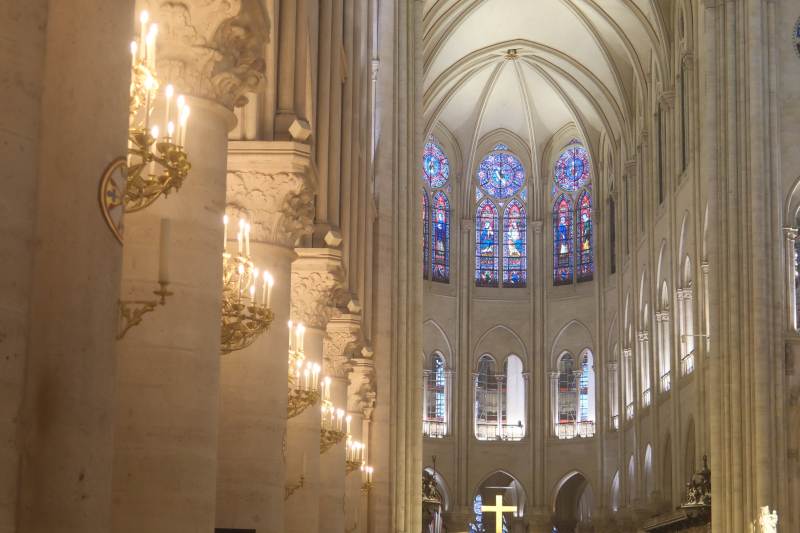 巴黎圣母院内景