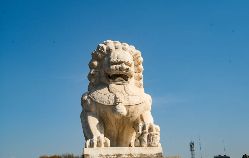 天津狮子林桥—石狮守望蓝天