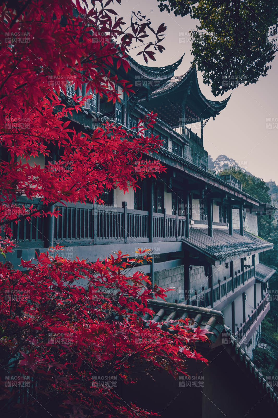 重庆南山老君洞风光