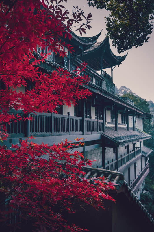 重庆南山老君洞风光