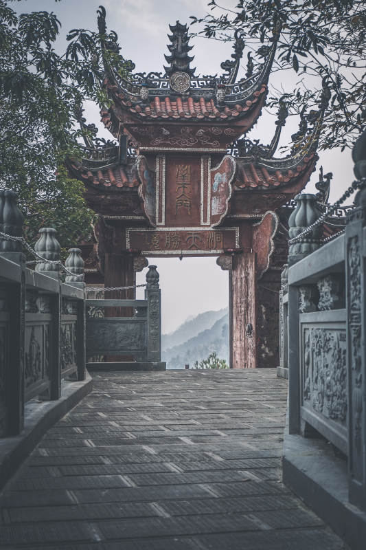 重庆南山老君洞风光