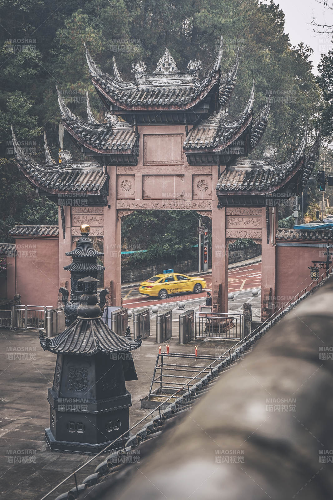 重慶南山老君洞風光