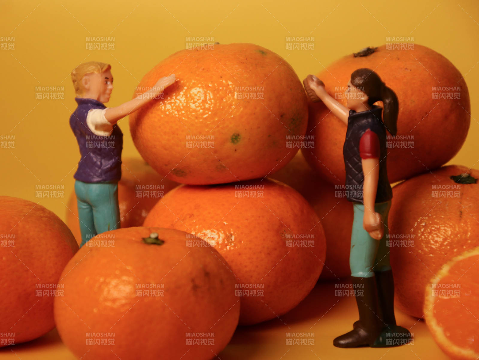 小人与橙子的奇妙相遇