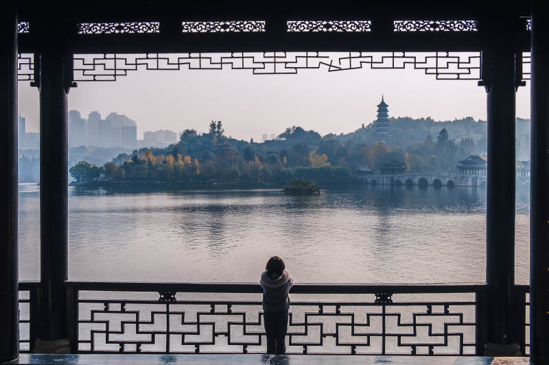 重庆园博园风光