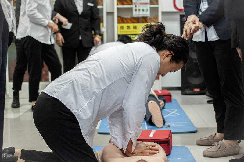 急救培训现场
