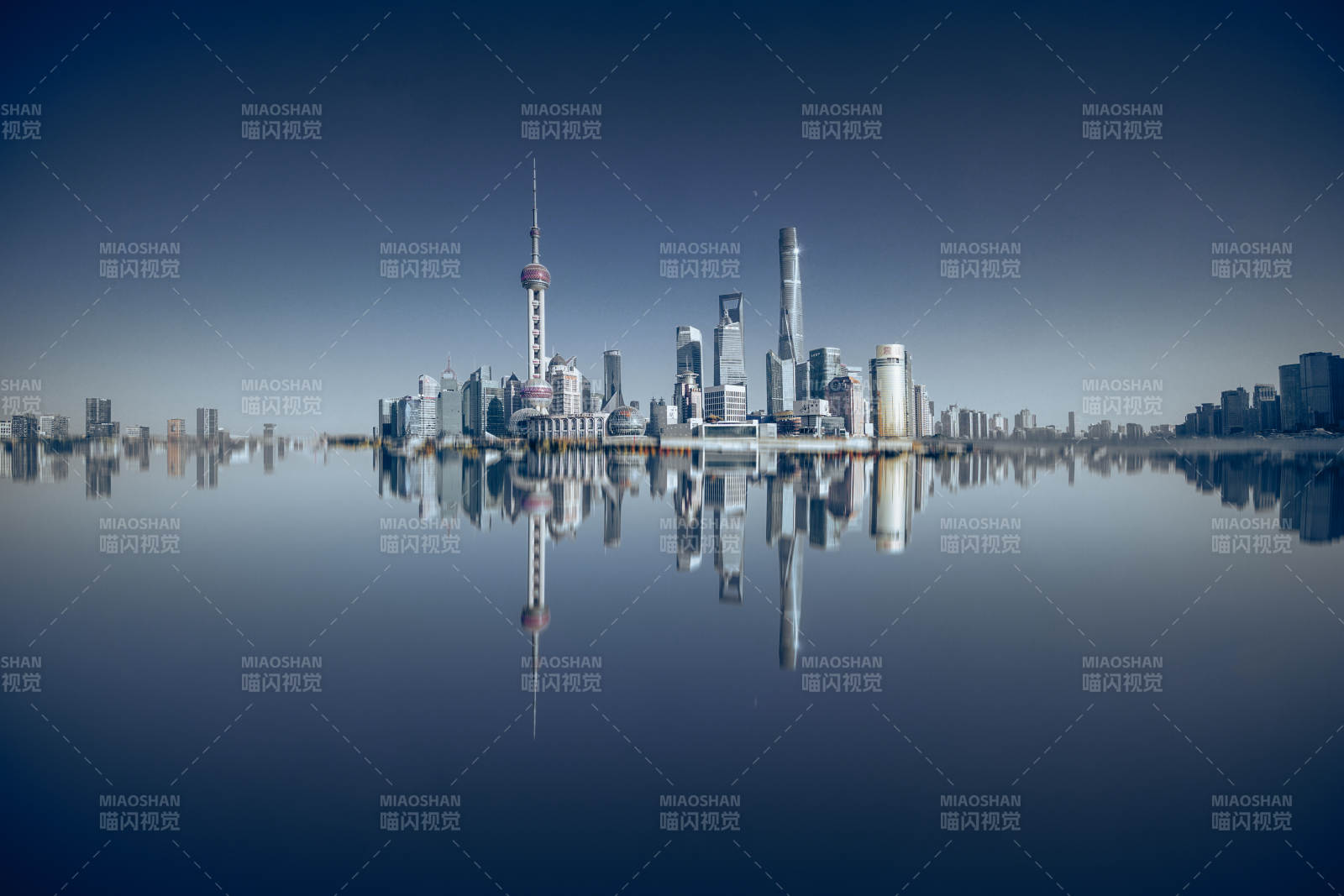 上海城市倒影 靜謐之美