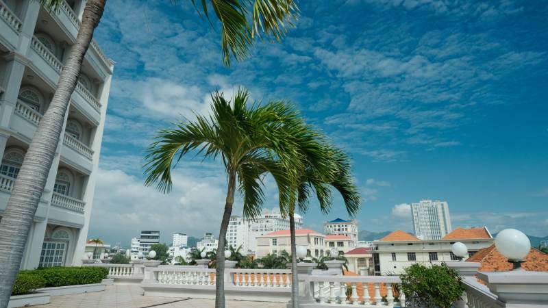 芽庄热带风情建筑群