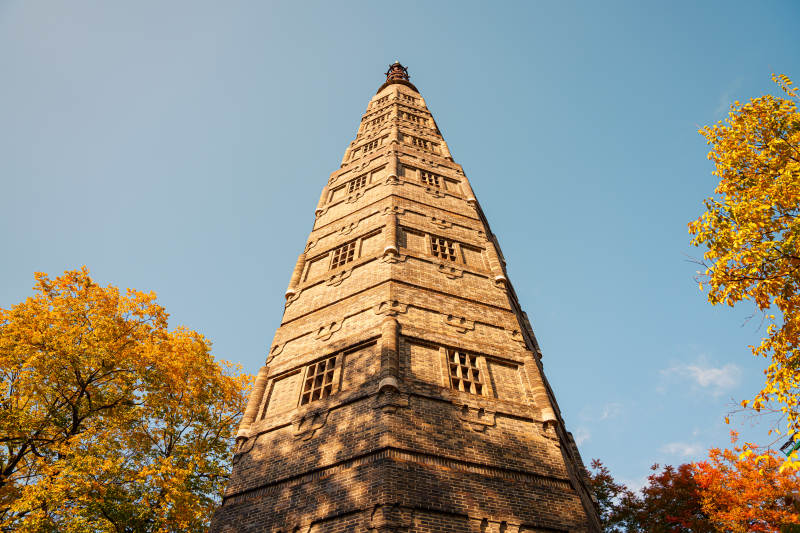 杭州保俶塔秋色