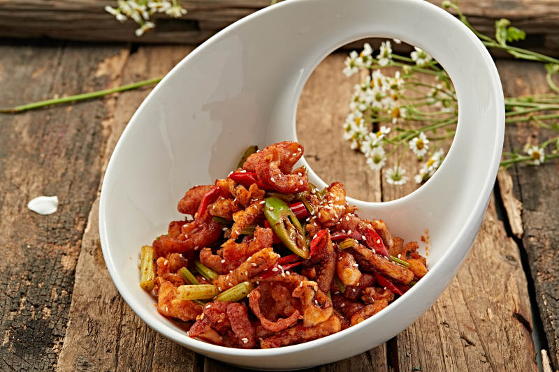 辣炒鱿鱼圈
