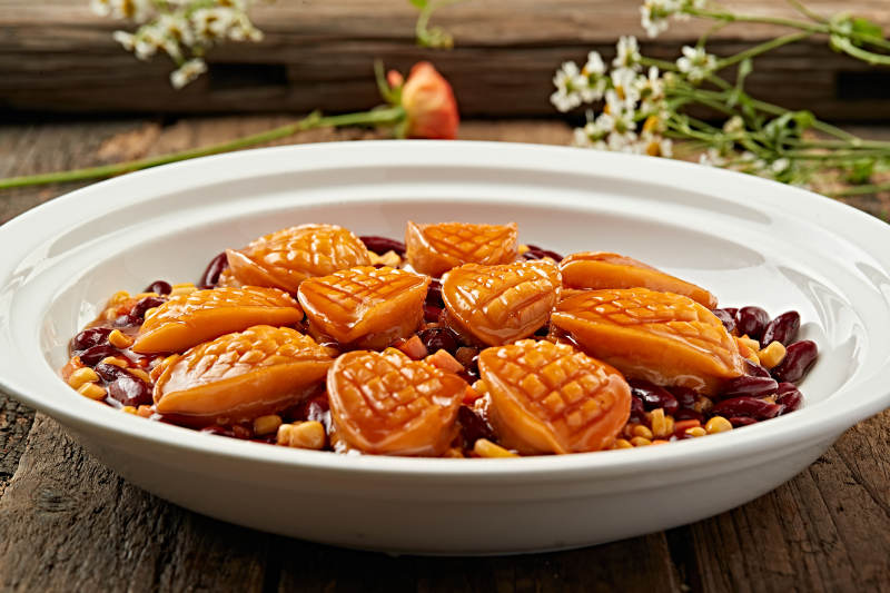 红豆鲍鱼玉米煲