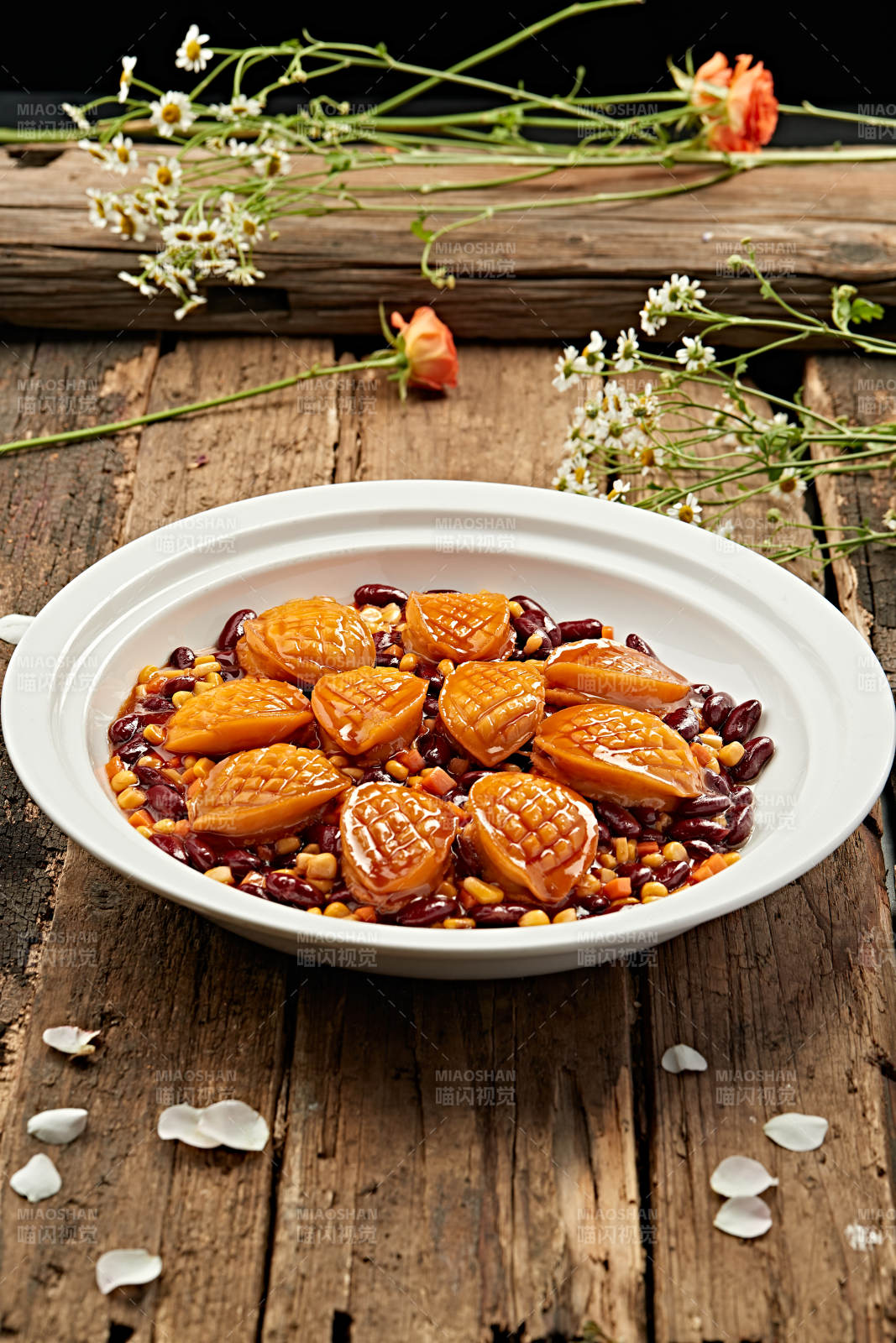 红豆鲍鱼玉米煲