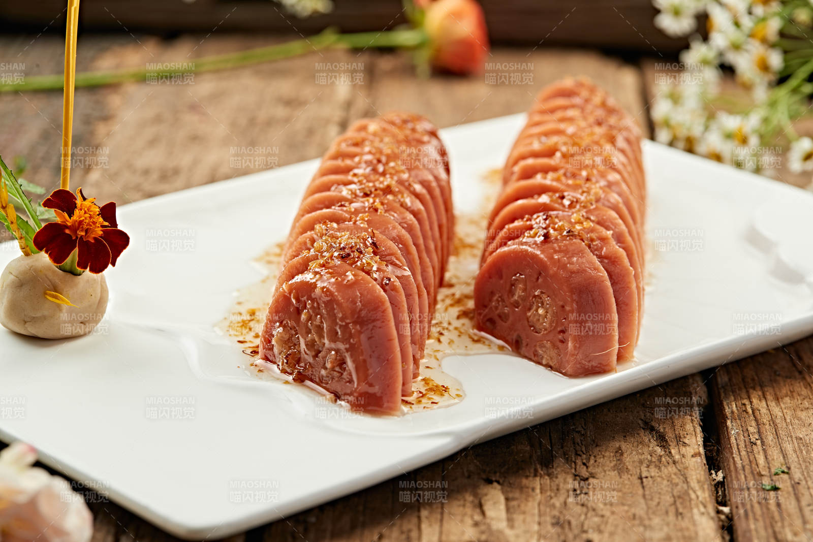 蜂蜜桂花蜜黄米藕