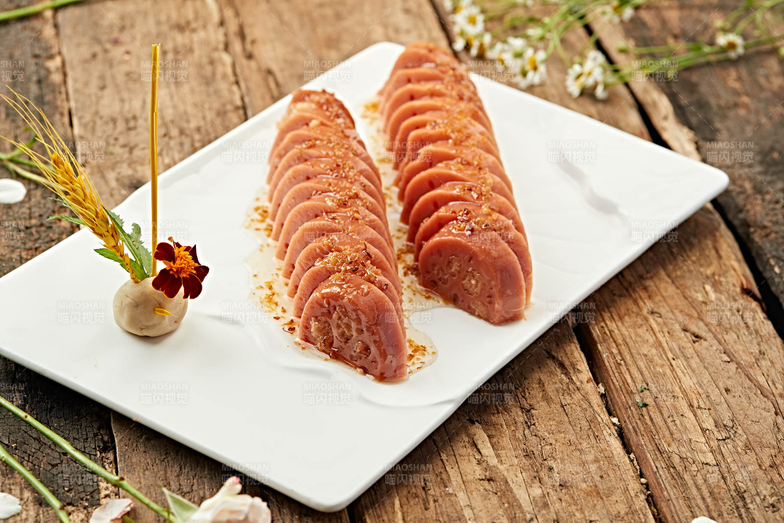 蜂蜜桂花蜜黄米藕