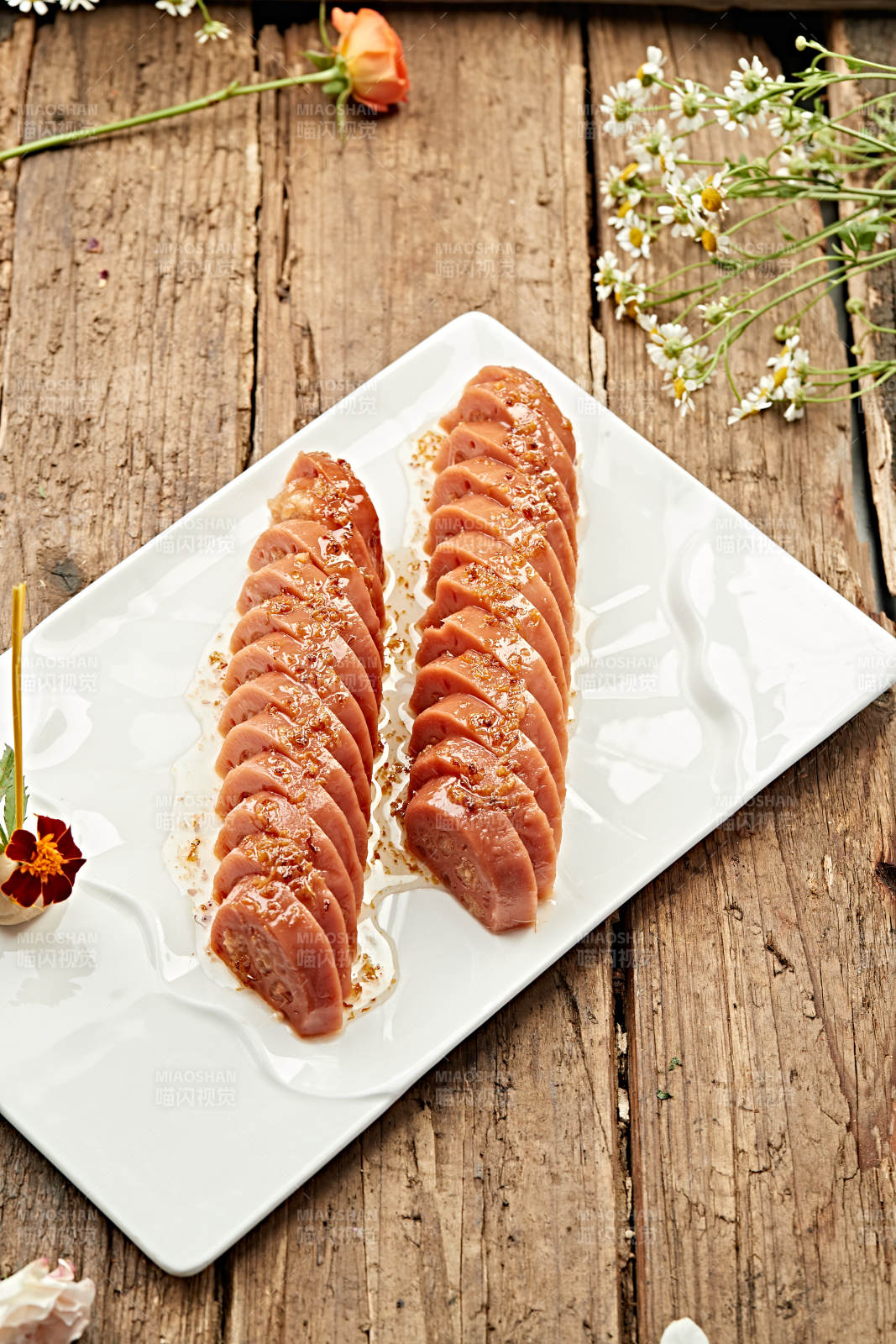 香煎鸭胸配香草