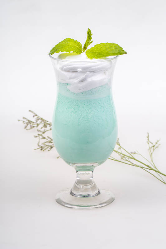 薄荷蓝饮