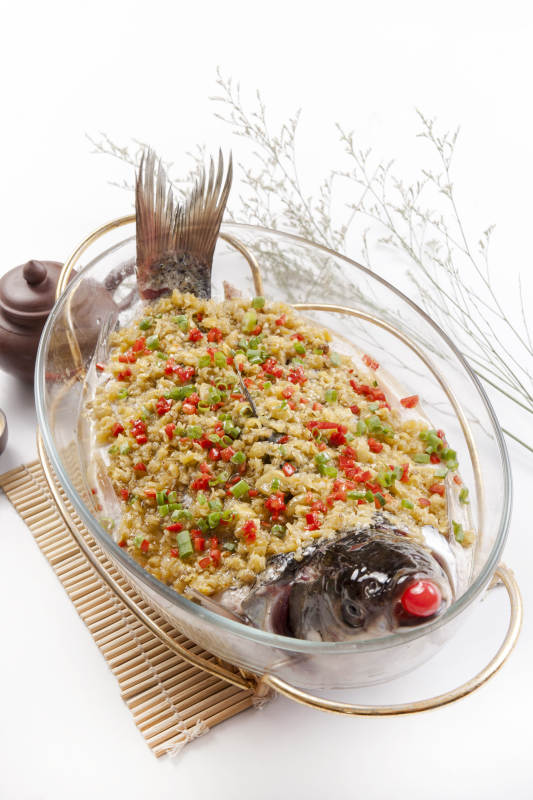 蒜蓉蒸鱼 鲜美可口