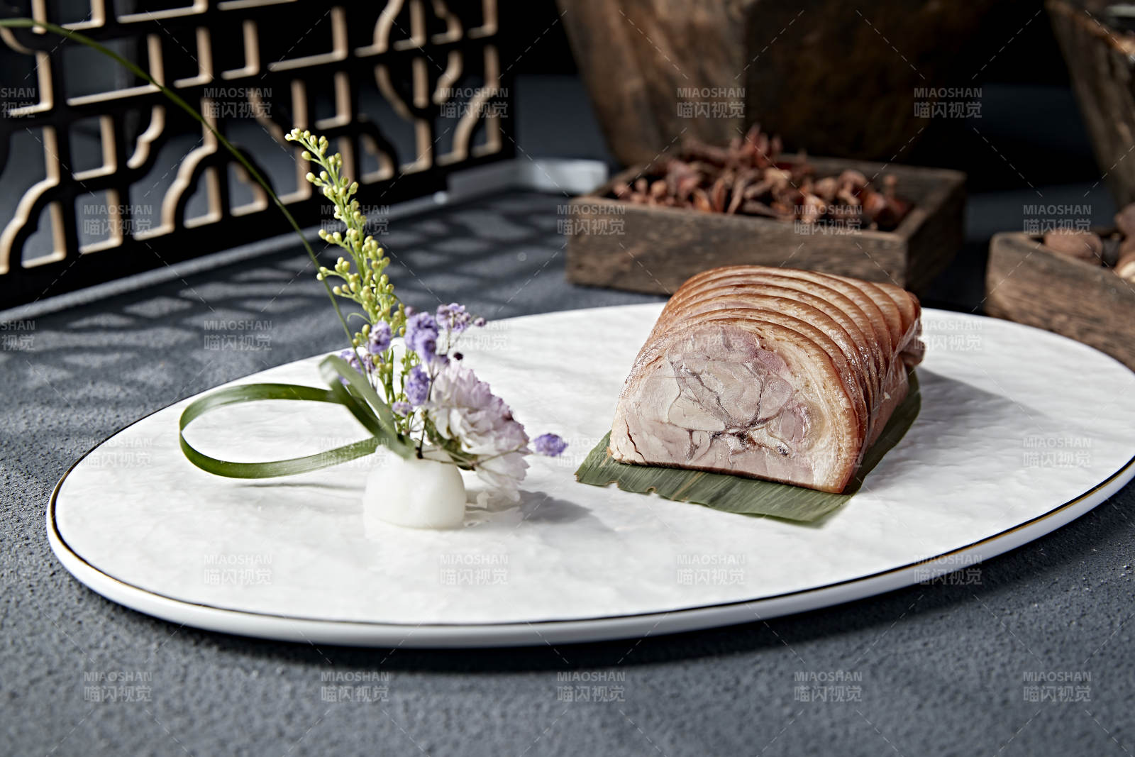 精致肉品摆盘艺术