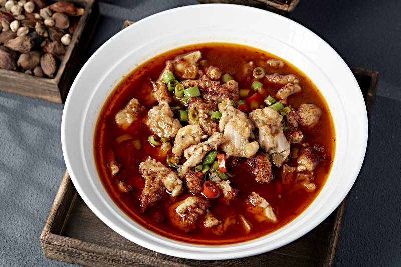 麻辣鸡块汤