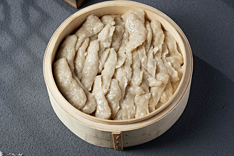 蒸笼里的美味饺子