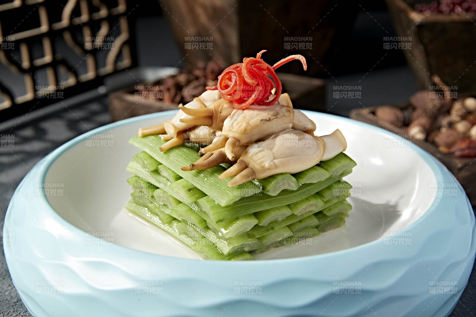 清雅蟹肉黄瓜塔