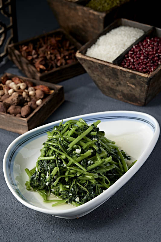 清炒時蔬配香料