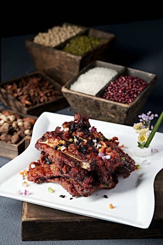 香辣烤肋排