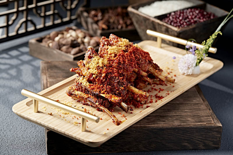 香辣烤羊排