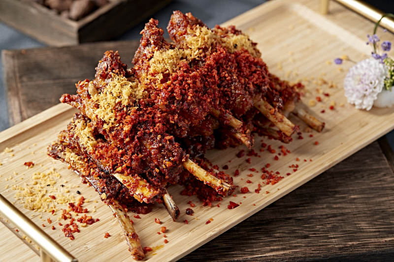 香辣羊排 美味诱人