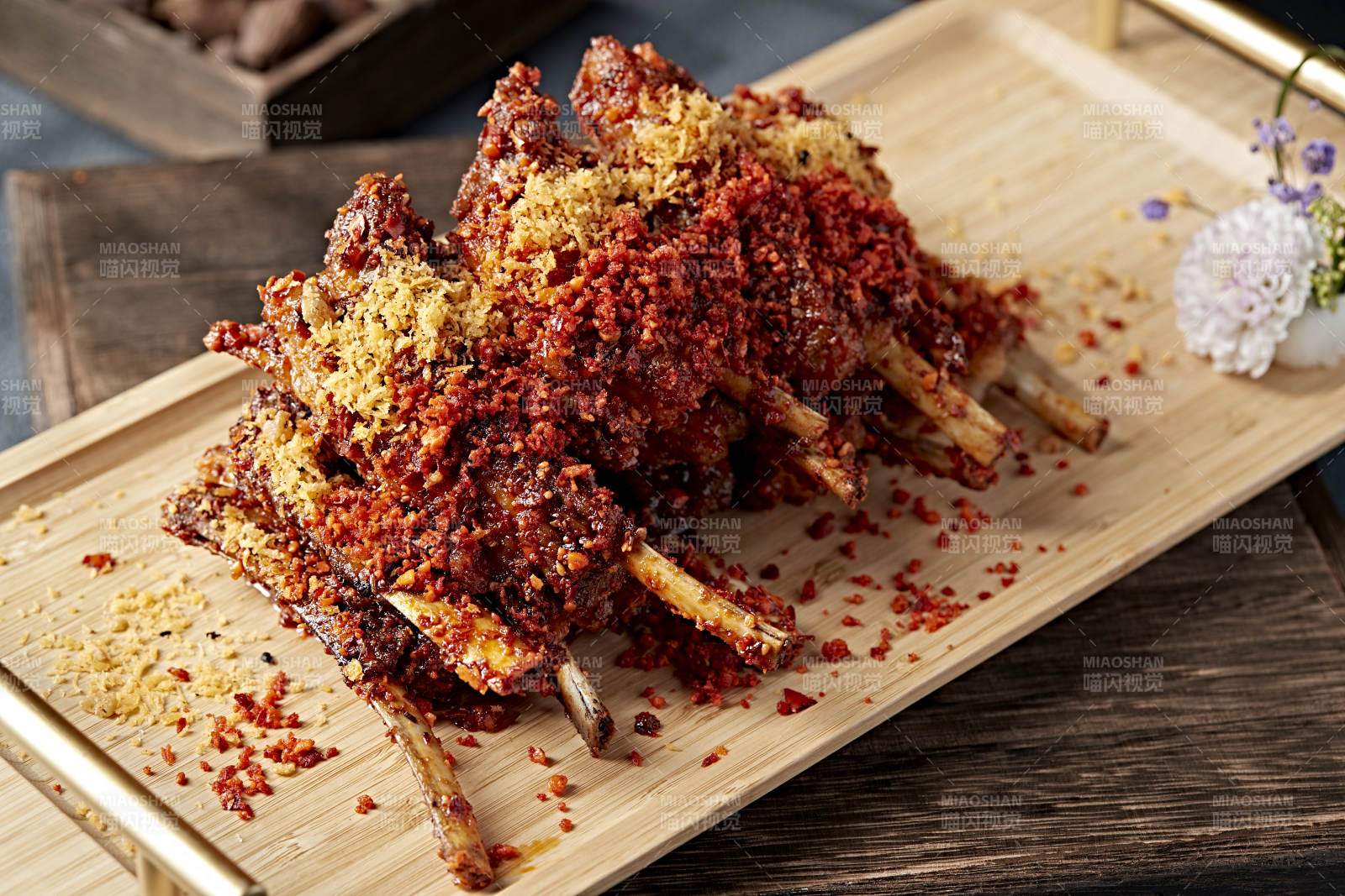 香辣羊排 美味诱人