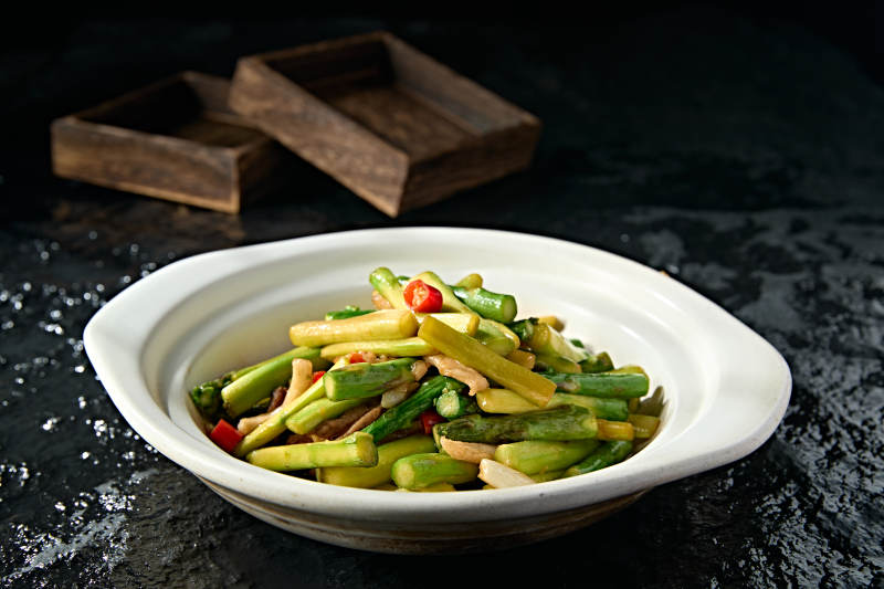 清炒芦笋