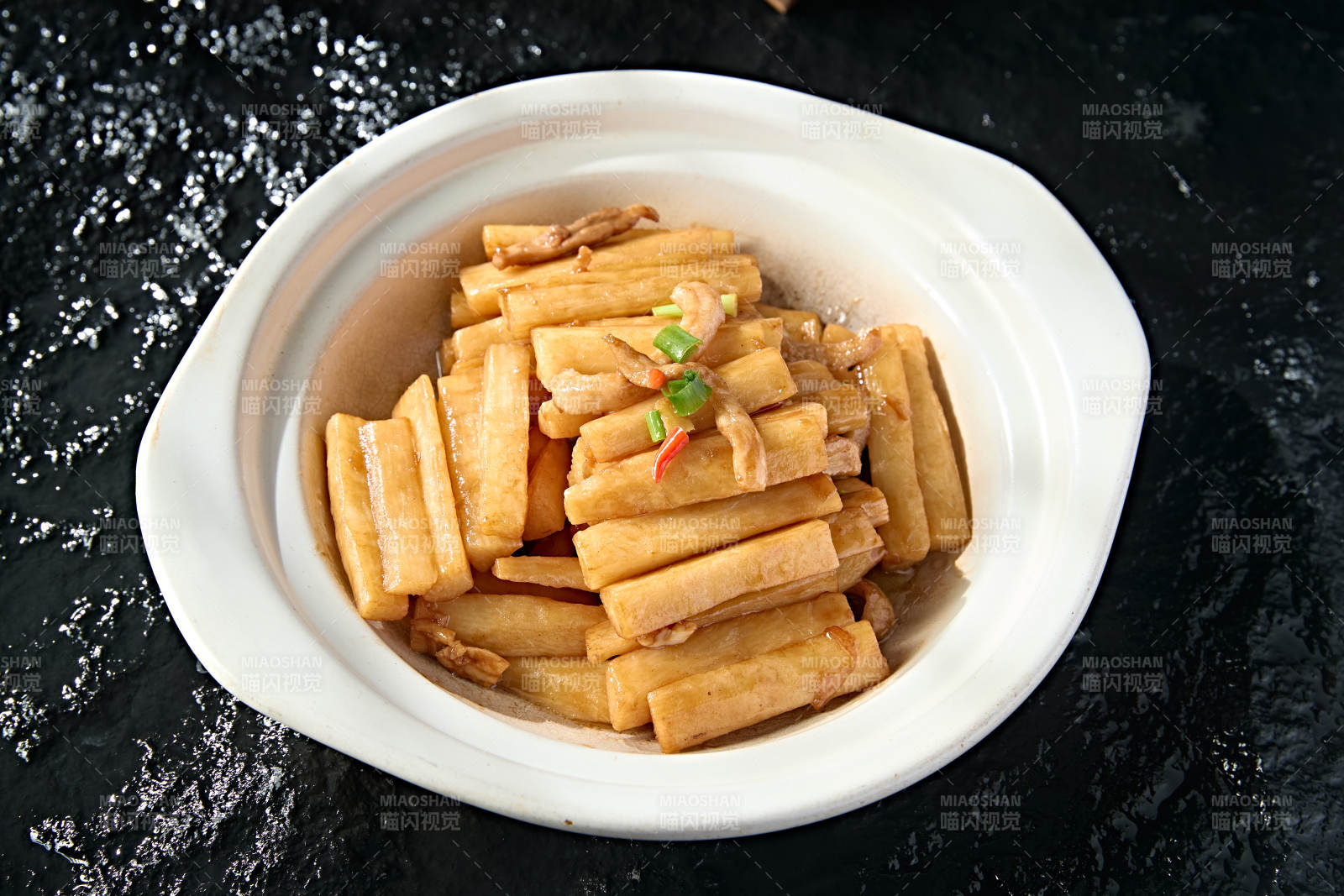 海鲜酱煲肉丝长山药