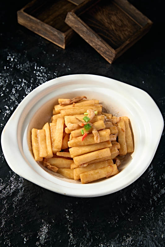 海鲜酱煲肉丝长山药