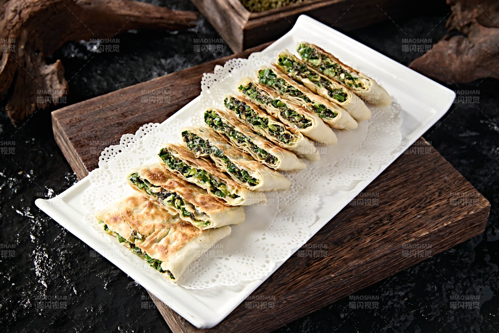 韭菜盒子 金黃酥脆