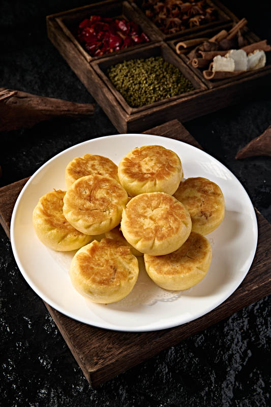金黄酥饼 香料相伴