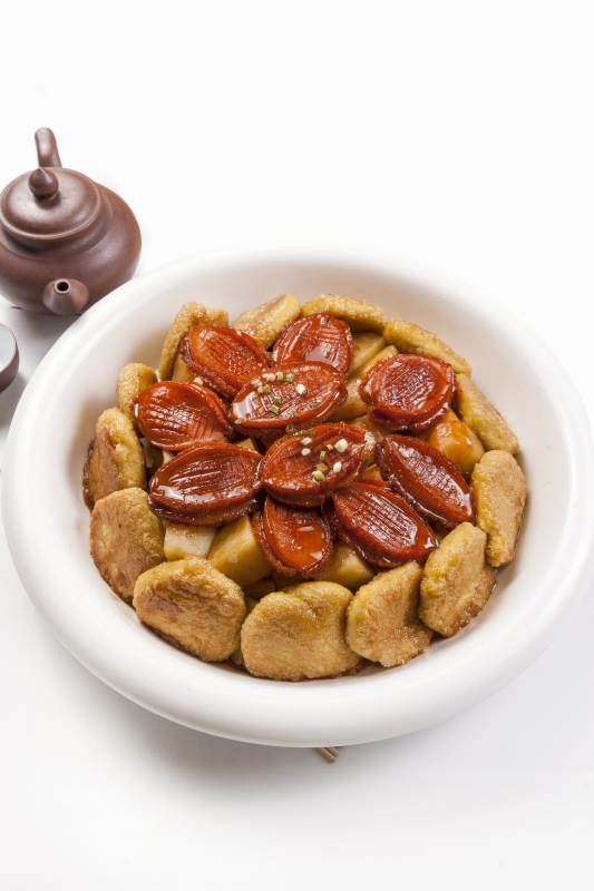 红烧鲍鱼炸黄糕