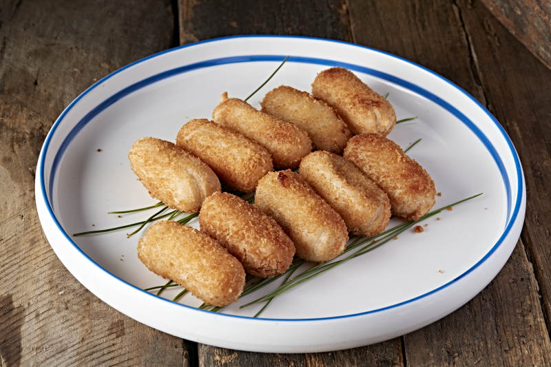 金黄酥脆炸丸子